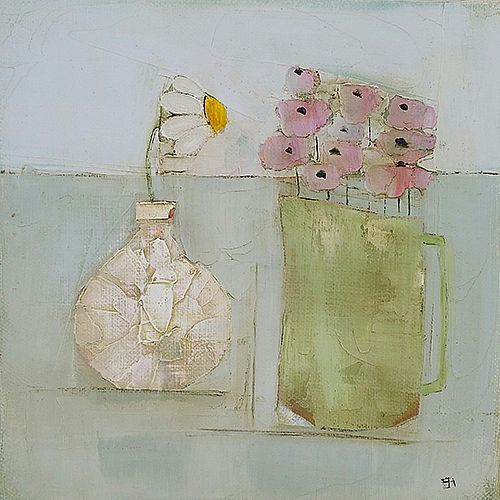 Eithne  Roberts - Daisy and pinks